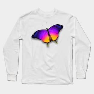 Colorful Butterfly Long Sleeve T-Shirt